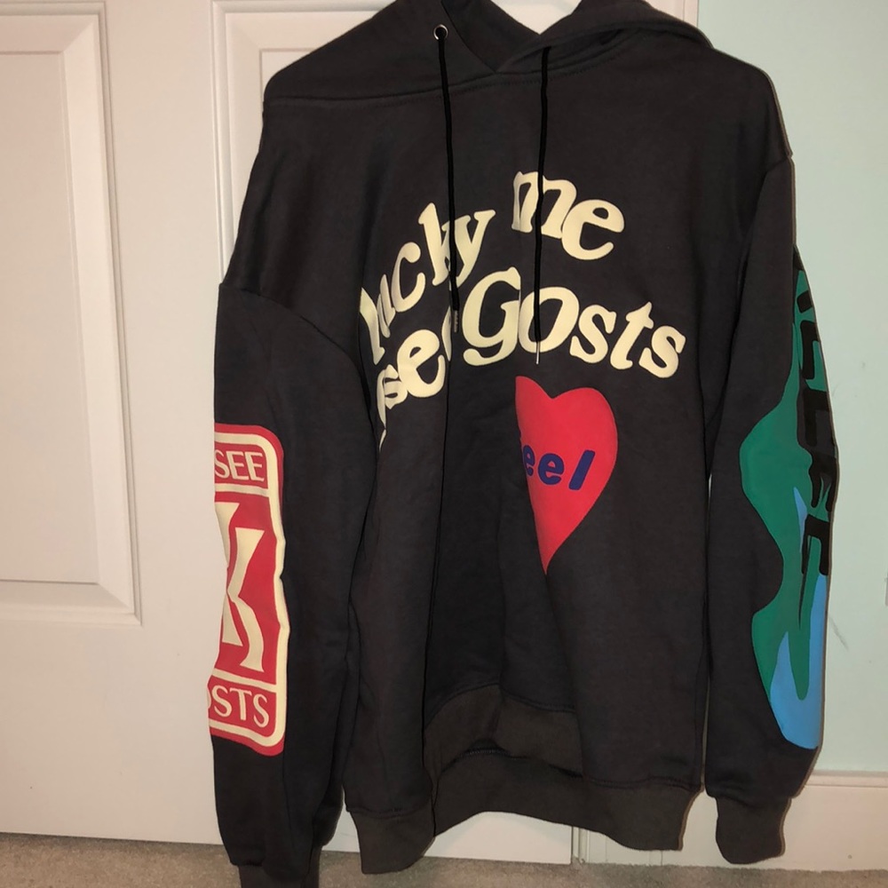 LUCKY ME I SEE GHOSTS HOODIE